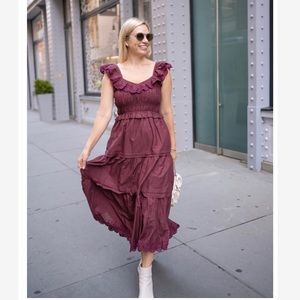 Madewell Lucie embroidered dress